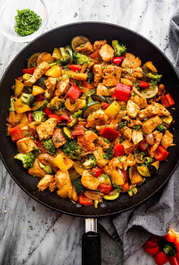 Boneless Chicken and saute